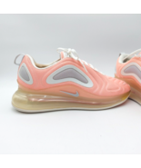 Nike Air Max 720 Bleached Coral/White AR9293-603 Womens 12 Mens 10.5 Orange Pink - $96.26