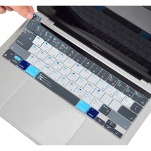 Macbook Shortcuts Keyboard Cover For 2022 Macbook Pro 13 M2 Chip, 2020 M... - £14.14 GBP