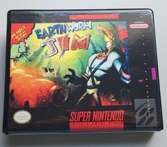 Earthworm Jim Case Only Super Nintendo Snes Box Best Quality Available - £10.19 GBP
