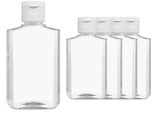 Hear Clear PQS 2 OZ Refillable Travel Bottles Flip-Top Cap - Liquids/Gel... - $5.99+