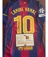Autographed FC Barcelona Home Jersey – LAMINE YAMAL #10 – With COA | FRE... - $176.97 CAD