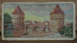 VINTAGE WILLS CIGARETTE CARDS GEMS OF BELGIAN ARCHITECTURE No # 44 NUMBE... - £1.37 GBP