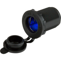 Sea-Dog 12V Power Socket w/Blue LEDs [426127-1] - £4.98 GBP