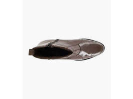 Men's Stacy Adams Santos Side Zip Boot Soft Leather Cognac  24855-221 image 5