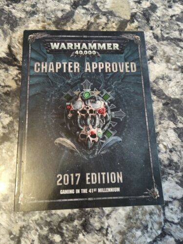 Warhammer 40,000 - Chapter Approved 2017 Edition Softcover by GW W40K - £3.95 GBP