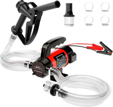 12V Fuel Transfer Pump, 13GPM Electric Diesel Transfer Pump Kit with Noz... - $152.83