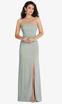 Thread TH089....Strapless Scoop Back Maxi Dress with Front Slit..Willow..Size L - £60.17 GBP