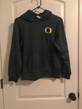 Nike Therma-Fit Boys Green Sweatshirt Hoodie Oregon Ducks Size Large - $36.53