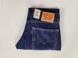 Levi&#39;s 505 Regular Fit Zip Fly Straight Leg Denim Jeans 30X32 Men&#39;s Dark... - $32.99
