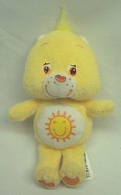 Care Bears Mini Yellow Funshine Bear 5&quot; Plush Stuffed Animal Toy 2004 - £12.80 GBP