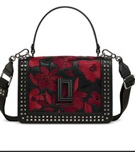 KARL Lagerfeld Simone Small Leather Tapestry Crossbody  **READ** - $175.00