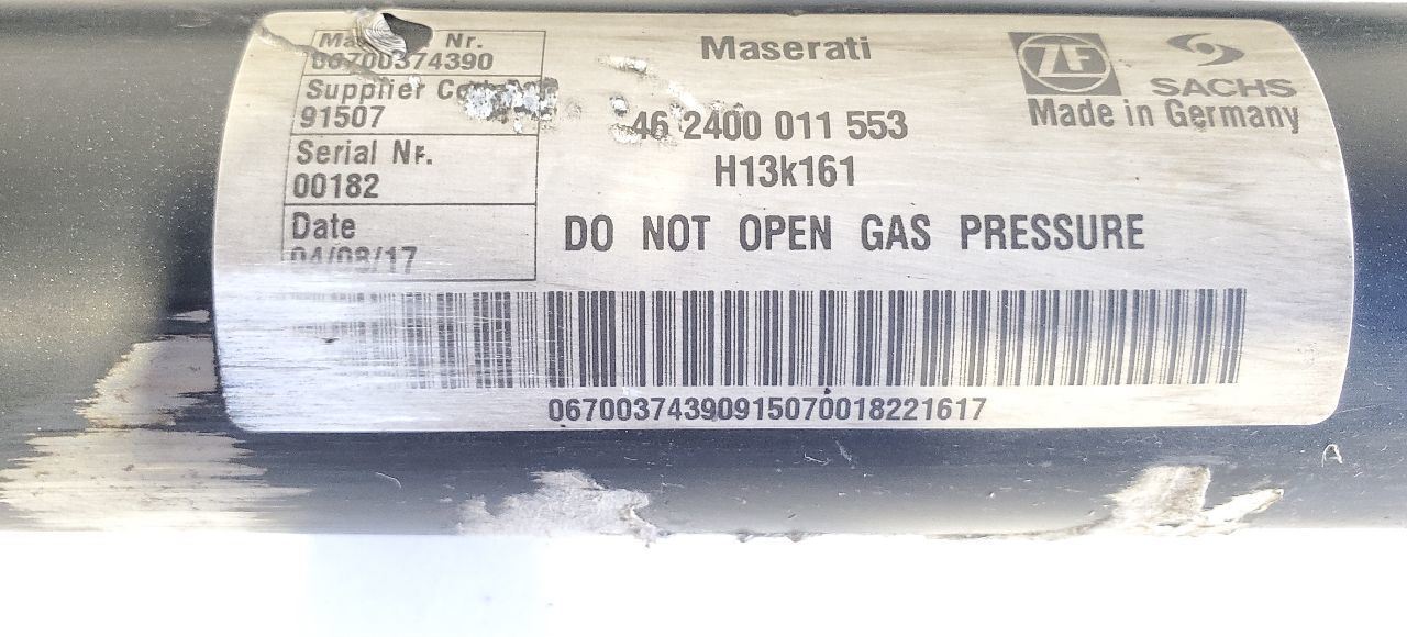 2018 Maserati Levante OEM Pair Rear Active Shocks Assembly  Item image 6