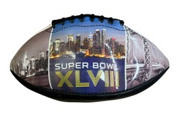 NFL Super Bowl 48 XLVIII Seattle Seahawks Champions Football Full Size - LEAKS - £9.10 GBP