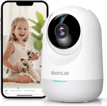 Smart Pan Tilt Camera, 2K Wifi Indoor Home Security Dome Camera With Hum... - $51.94