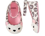 NWT Gymboree Cuddle Club Snow Leopard Baby Girls Crib Shoes Size 1 - £8.77 GBP