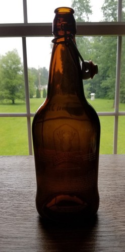 Empty ~ Tired Hands Brewing  Co. ~ Collector's Bottle w/Locking Lid ~ 12" Tall Item image 5
