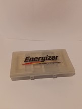 Vintage Energizer Battery Organizer Box Stores Various Size Batteries - $226.11 MXN