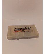 Vintage Energizer Battery Organizer Box Stores Various Size Batteries - $227.42 MXN