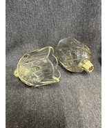 2 TULIP SHAPED DIAMOND HOMECO HOME INTERIOR KNOBBED GLASS VOTIVE CANDLE ... - £6.04 GBP