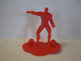 (BX-1) 2" Marvel Comics miniature figure - Iron Man #2 - red plastic - $1.25