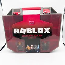 Roblox Collector's Tool Box Carry Case Holds 32 Figures Virtual Item Code - $69.99