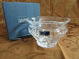 Marquis By Waterford Crystal 5.5&quot; Glenbrook Bowl Made In Poland Signed Nib - £31.10 GBP