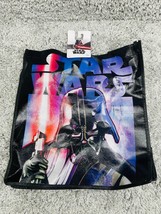 Disney Star Wars Black Purple Darth Vader Mandalorian Reusable Shopping Tote Bag - £12.04 GBP