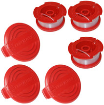 Craftsman Pack of Genuine OEM Replacement 3 Spools and 3 Caps # COMBO00257 - £26.74 GBP