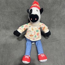 Chick-fil-A Christmas 2024 Plush Cow Doll Toy Chikin 7&quot; LIMITED EDITION ... - $174.70 MXN
