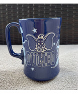 Disney Store Blue Embossed Dumbo Screen Art 80Th Anniversary Mug Coffee ... - £18.27 GBP