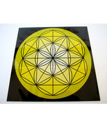YELLOW SOLAR PLEXUS Chakra Spirit Board 8inch Cardstock Crystal Healing ... - $12.11 CAD