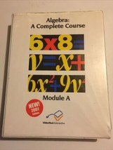 Algebra: A Complete Course -- Module A VHS Set HOMESCHOOL Math Video Tea... - $16.82
