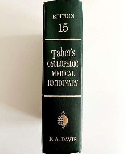 Taber's Cyclopedic Medical Dictionary 15 Ed 1985 Illustrated Encyclopedia SSMED Item image 3