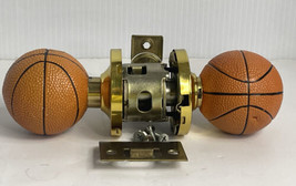 Basketball Door Knobs Vintage National Lock Interior Door Lockset - $19.75
