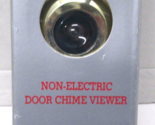 S.Parker Non-Electric Door Chime Viewer #1602 Polished Brass ~ Open Box - £14.93 GBP