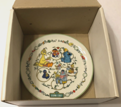 Vintage 70&#39;s Sesame Street Child Set Gorham Jim Henson Flatware Bowl Plate Cup - £48.94 GBP
