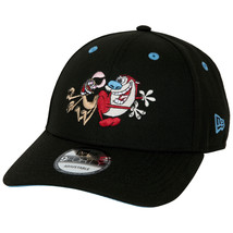 Ren &amp; Stimpy New Era 9Forty Adjustable Hat Black - $39.98