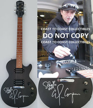 Alice Cooper signed Epiphone Les Paul guitar COA exact proof autographed - £1,019.89 GBP