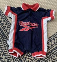 Vintage Baby Reebok One Piece Outfit Size 3-6 Months - $16.82