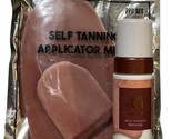 Bath &amp; Body Works WILD SAND Fragrance SELF TAN MOUSSE 6oz Applicator Mit... - £31.56 GBP