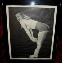 Vintage 1954 Marilyn Monroe Coming out on Top B&amp;W Print - £19.60 GBP
