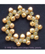 Funky JINGLE BELLS BRACELET Holiday Music Christmas Novelty Costume Jewe... - $7.81