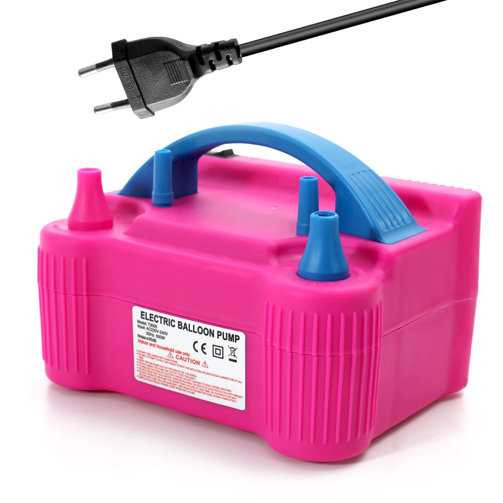 110V / 220V Electric High Power Two Nozzle Air Blower Balloon Inflator Pump Fast - £236.97 GBP