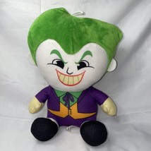 Large Toy Factory DC Comics Justice League 11.5" Joker, Sitting Big Head Plush - £14.77 GBP