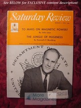 Saturday Review March 1 1958 Science Kenneth E Boulding Mars John Lear - £6.90 GBP