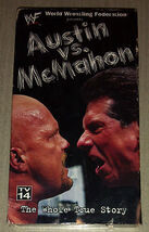 WWF WWE - Austin vs. McMahon VHS 1999 Wrestling Video Cassette Tape Ston... - $3.95