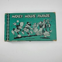 Vintage Mickey Mouse Parade Pencil Box Walt Disney Enterprises Dixon 2918 FLAWS - £157.70 GBP