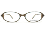 Anne Klein Eyeglasses Frames AK8024 K5170 Clear Blue Brown Oval 52-17-135 - $51.22