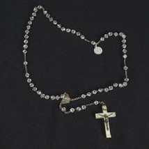 Our Lady of Lourdes Rosary Crystal Beads Centenaire Des Apparitions  185... - $22.53