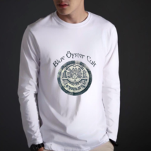 Blue Oyster Cult Men&#39;s White Longsleeve T-Shirt - $14.99